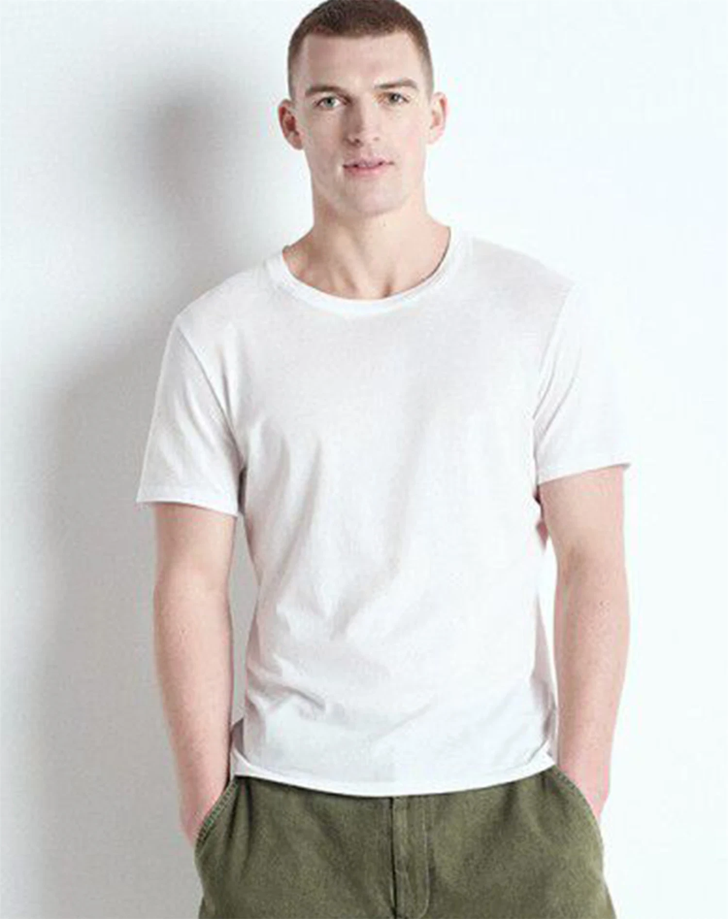 American Vintage Men - Decatur T-shirt - Blanc